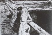 Edvard Munch Girls on the bridge oil on canvas